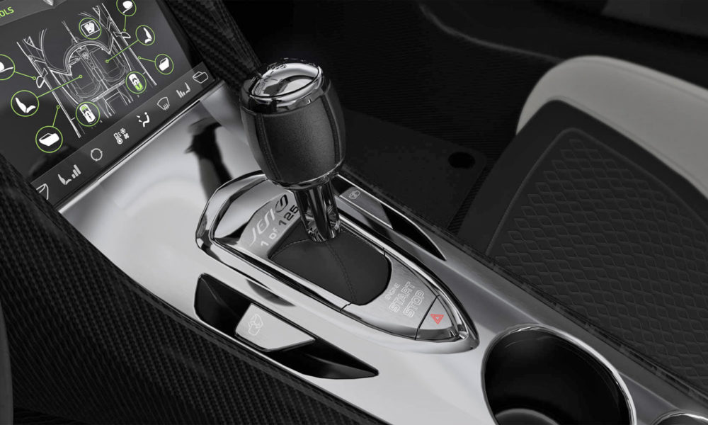 Koenigsegg-Jesko Interior Centre Console Shifter