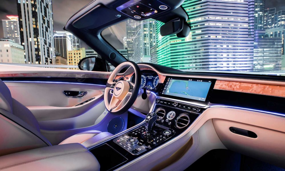 Third generation Bentley Continental GT V8 Convertible Interior