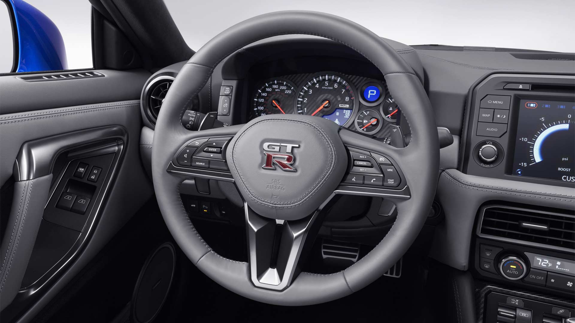 2020-Nissan-GT-R-50th-Anniversary-Edition-Interior-Steering-Wheel