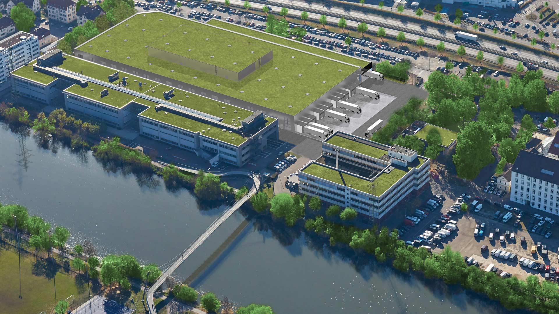 Mercedes-Benz new battery factory at Brühl sub-plant near Stuttgart