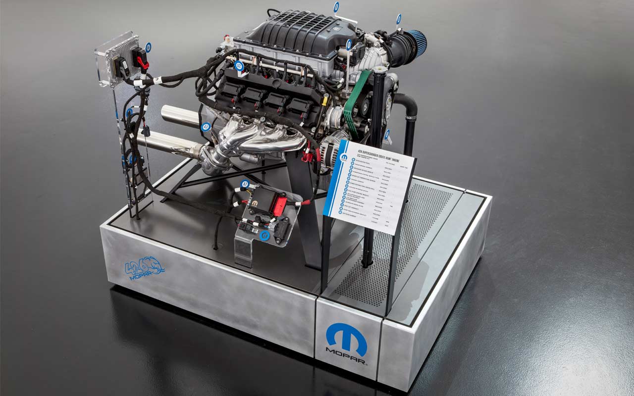 Mopar 1000 hp Hellephant 426 HEMI Crate Engine_2