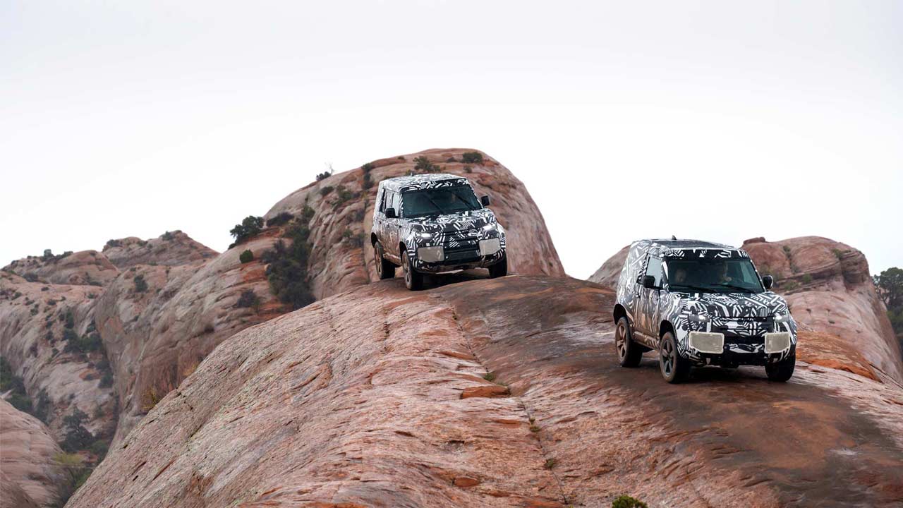 2020 Land Rover Defender Test Mule