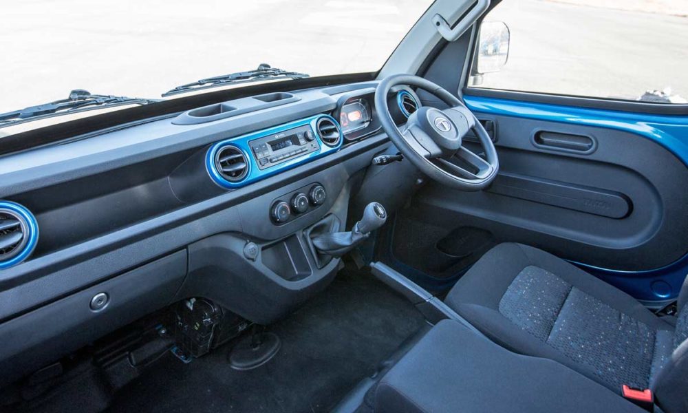 Tata Intra compact truck Interior