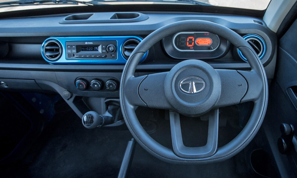 Tata Intra compact truck Interior Steering Wheel Instrument Cluster