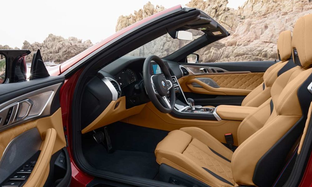 2020 BMW M8 Competition Convertible Interior