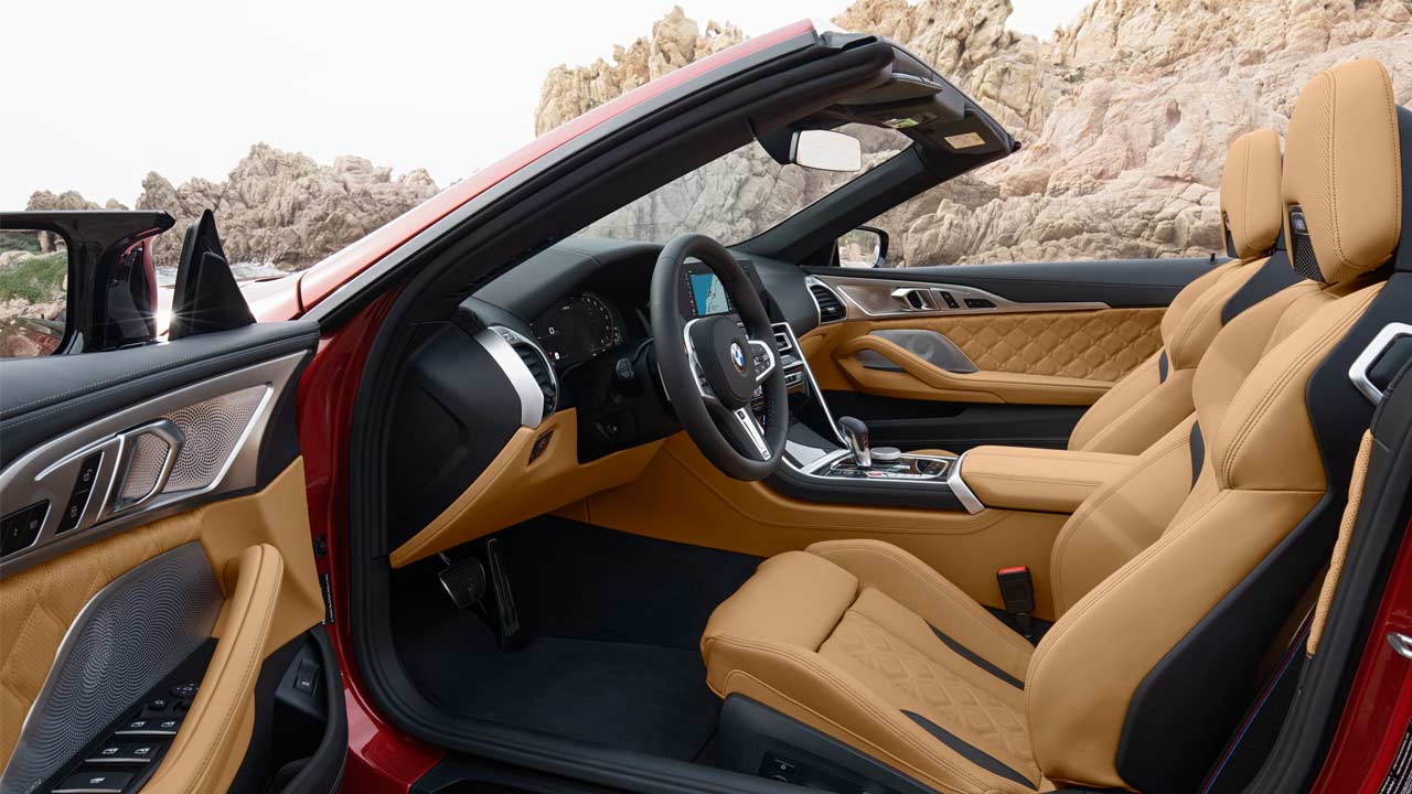 2020 BMW M8 Competition Convertible Interior