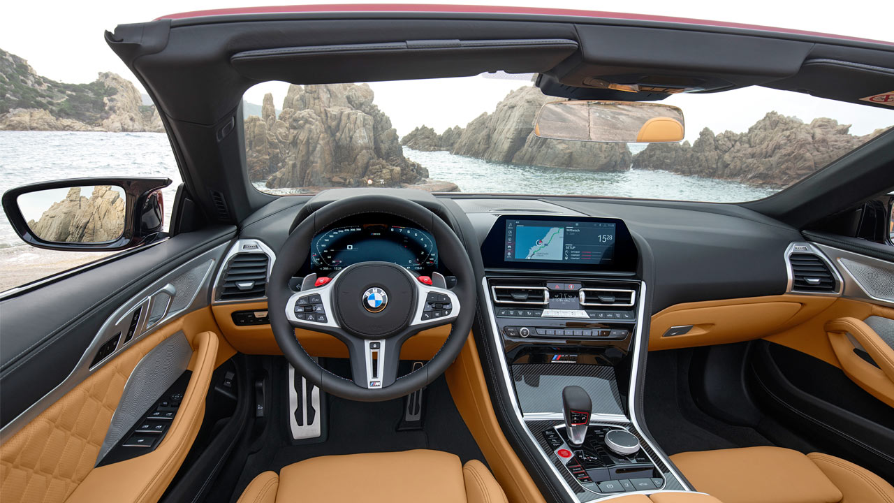 2020 BMW M8 Competition Convertible Interior_2