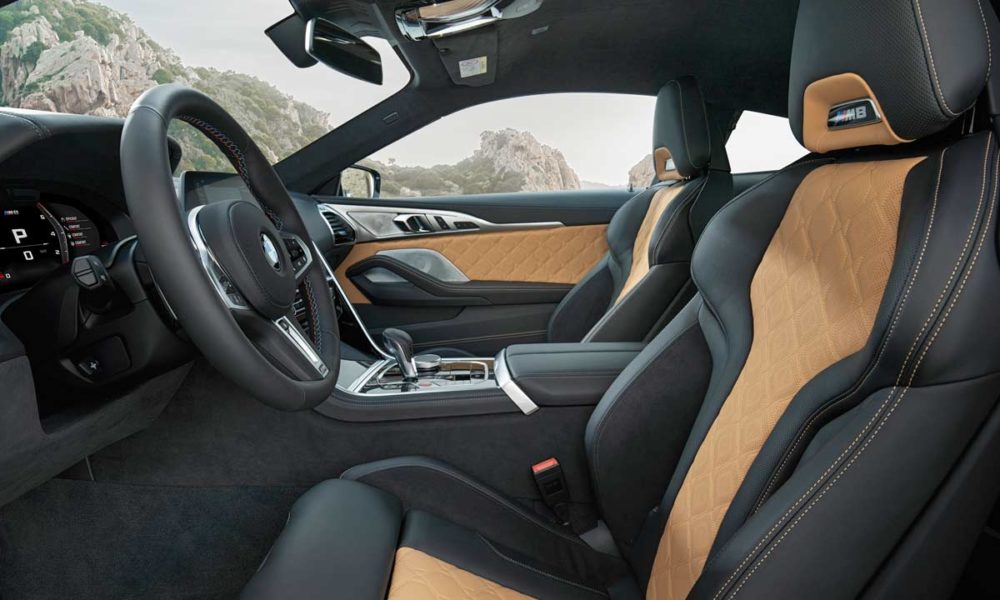 2020 BMW M8 Competition Coupe Interior