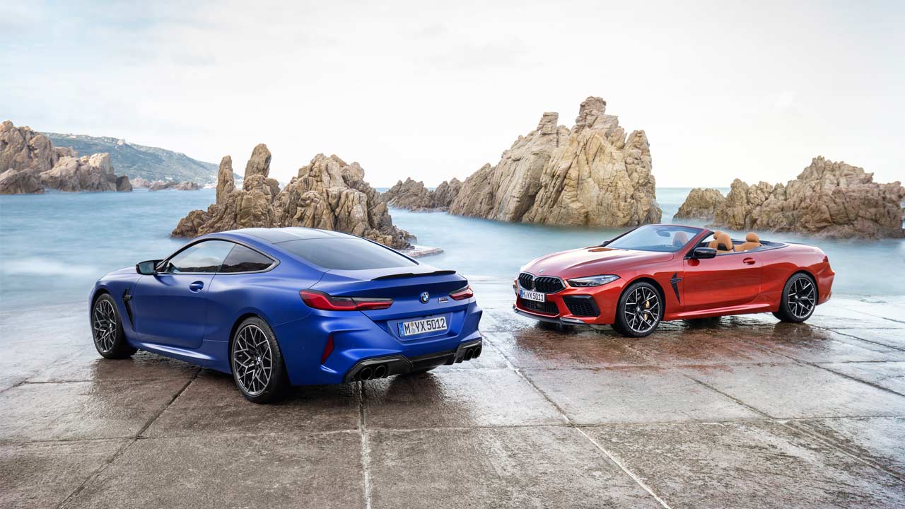 2020 BMW M8 Competition Coupe and Convertible