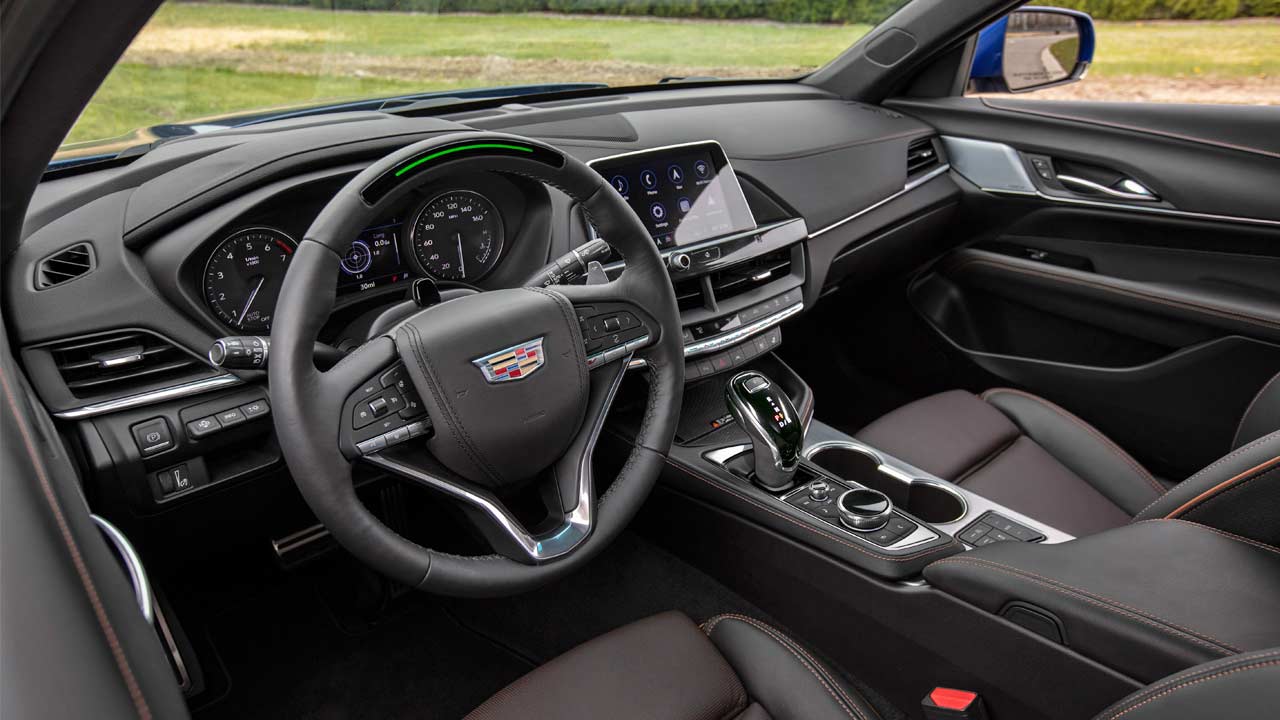 2020-Cadillac-CT4-V Interior