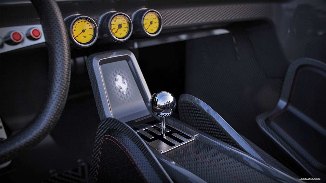 Ferrari Aliante Barchetta Interior
