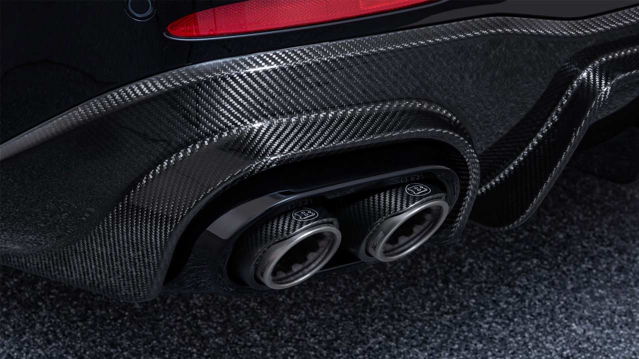 Mercedes-AMG GT 63 S 4Matic+ Brabus 800 Tailpipes