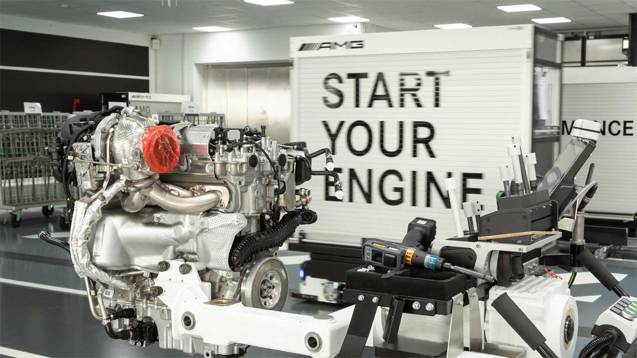 Mercedes-AMG M 139 2.0 turbo engine