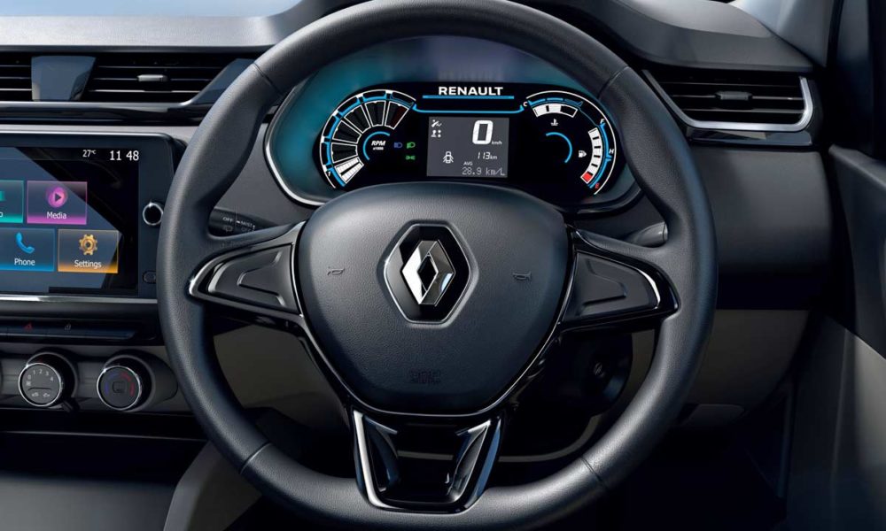 Renault-Triber-Interior-Steering-Wheel