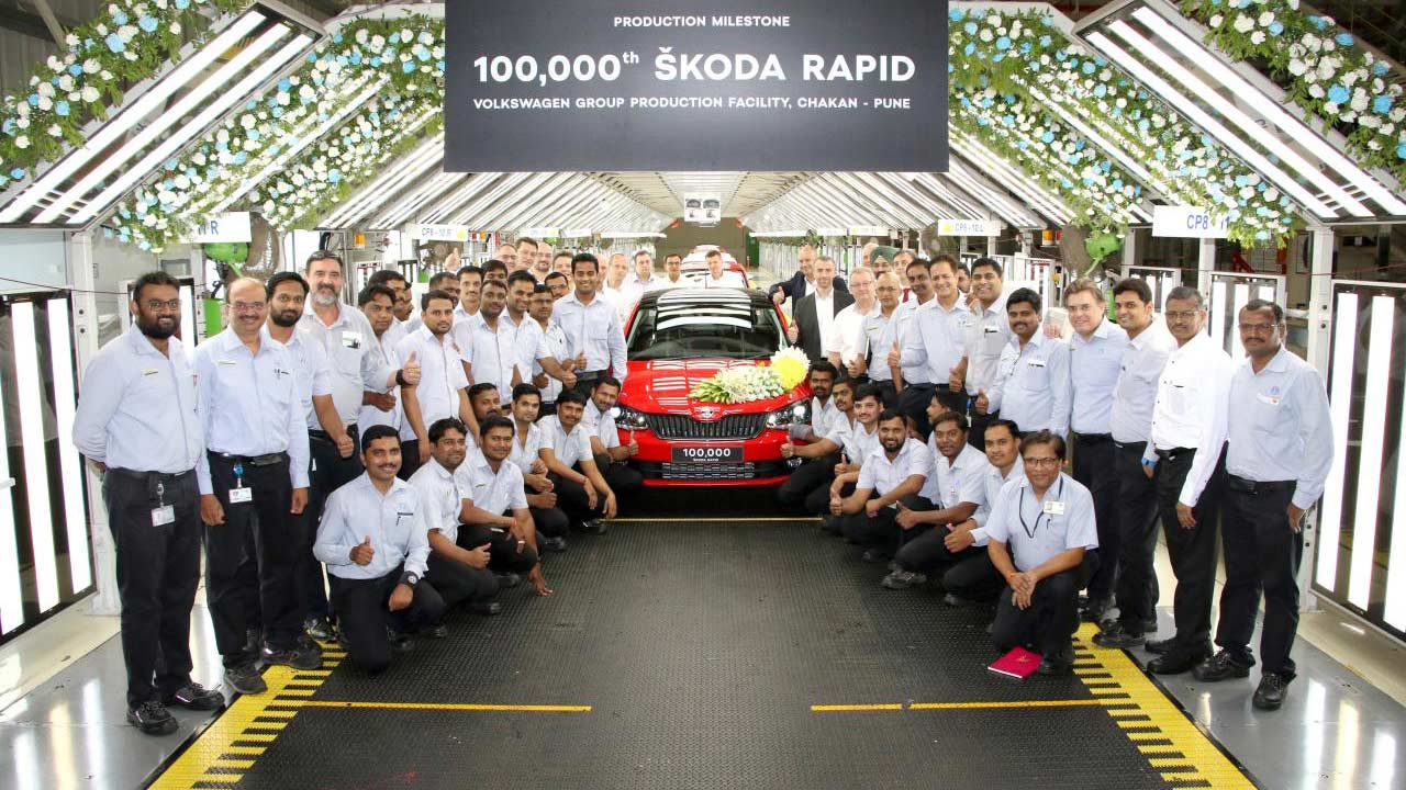 Skoda India 100,000th Rapid - Monte Carlo_2