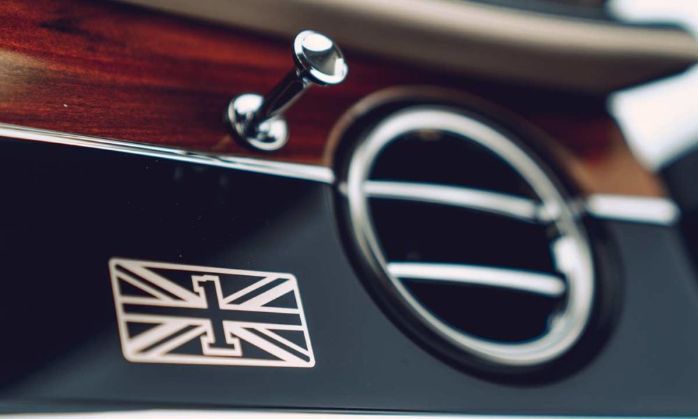 2020 Bentley Flying Spur First Edition Interior Badge