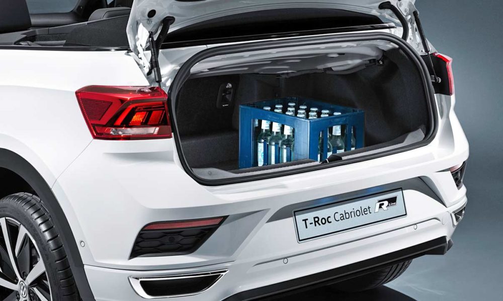 2020 Volkswagen T-Roc Cabriolet - rear door - Boot-Luggage space