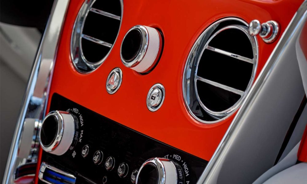Bespoke Rolls-Royce Cullinan in Fux Orange - Interior