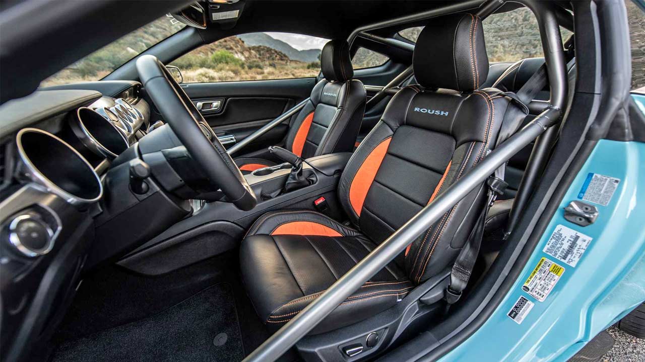 Roush Performance Stage 3 Mustang Gulf Livery - Interior