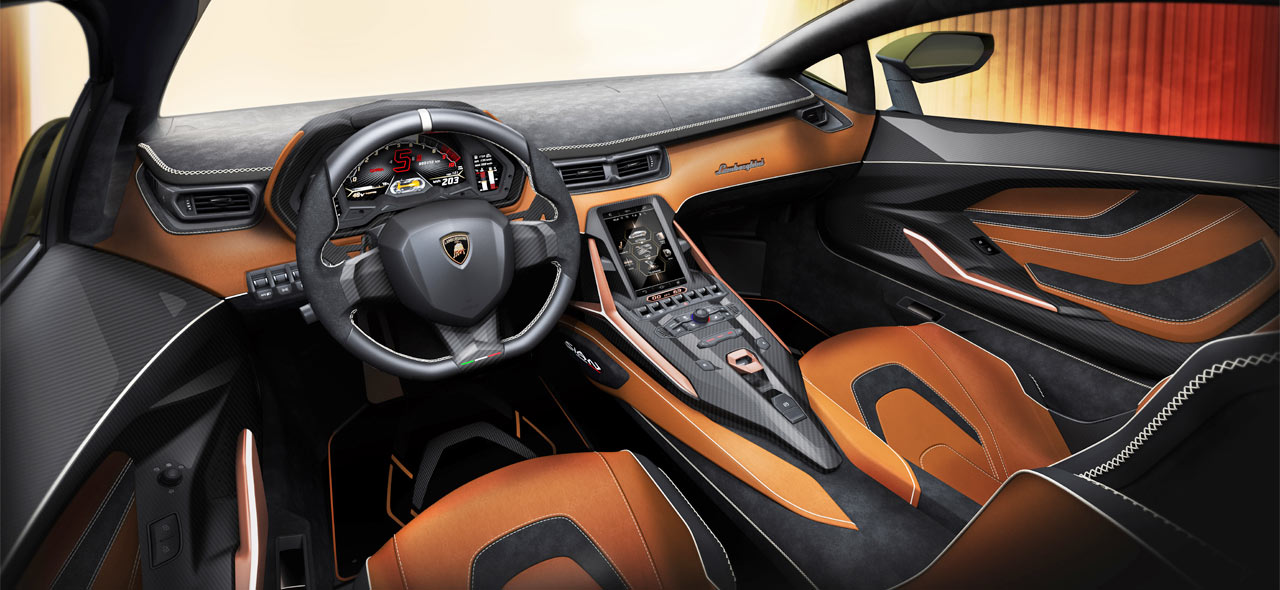 Lamborghini-Sian_interior