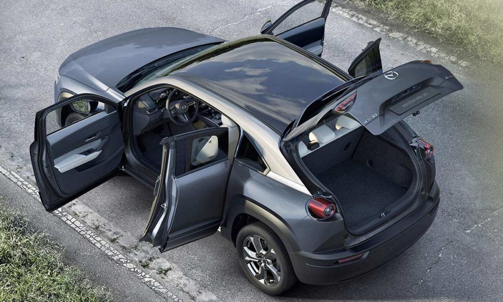 Mazda-MX-30-electric-SUV_top_doors_open