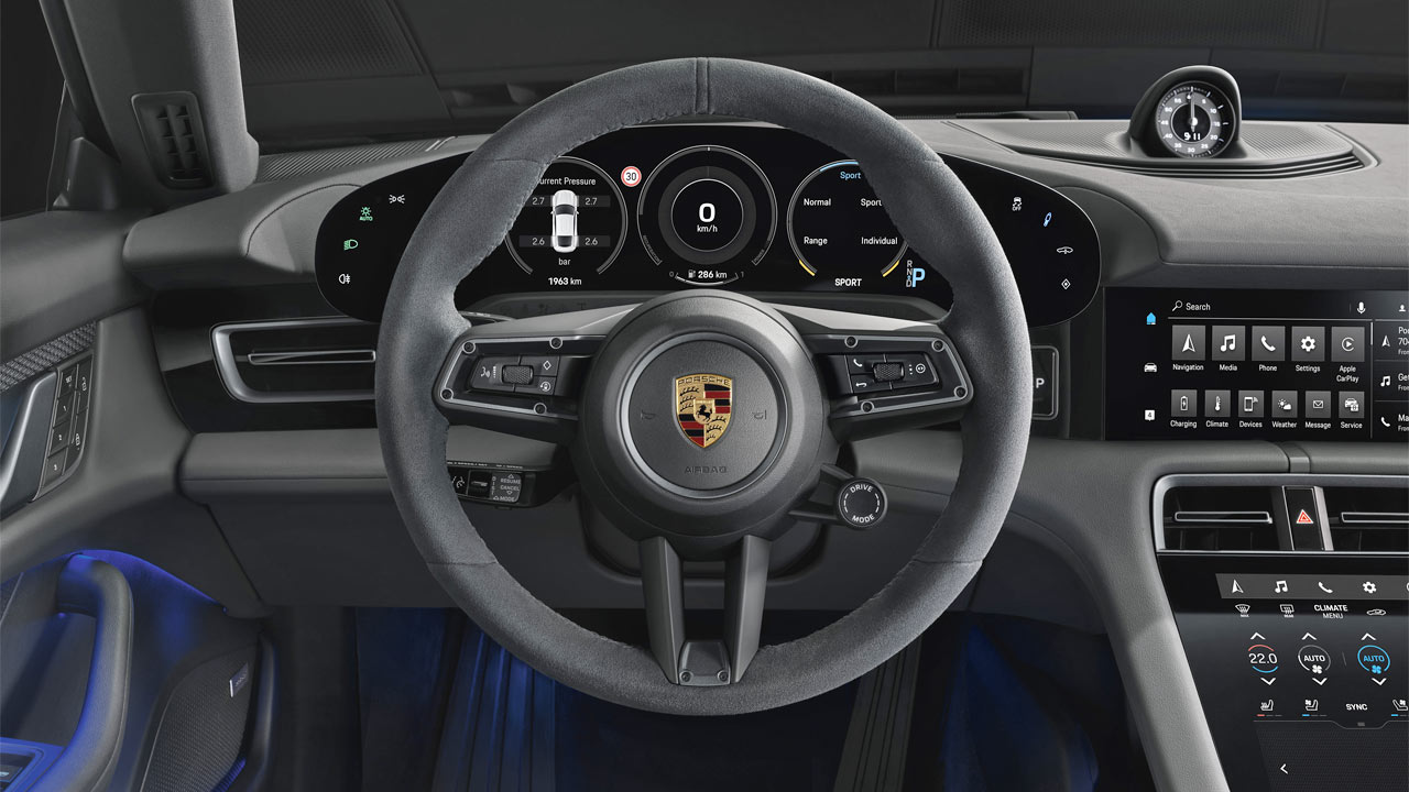 Porsche-Taycan-4S_Interior