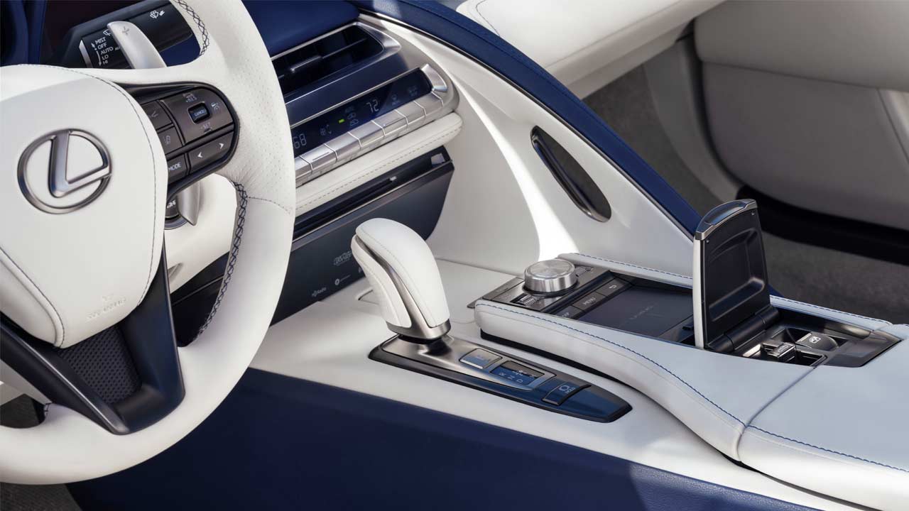 2021-Lexus-LC-500-Convertible_interior_centre_console