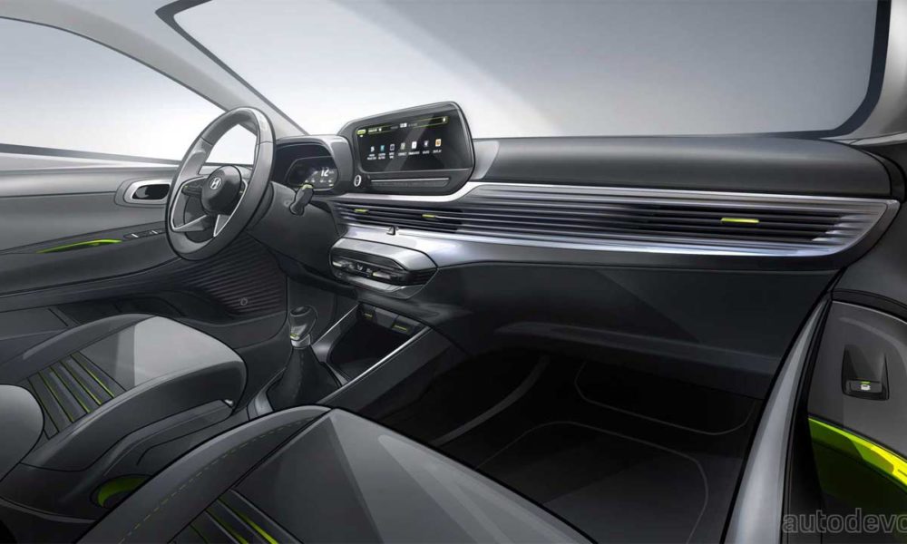 3rd-generation-2021-Hyundai-i20_interior_sketch