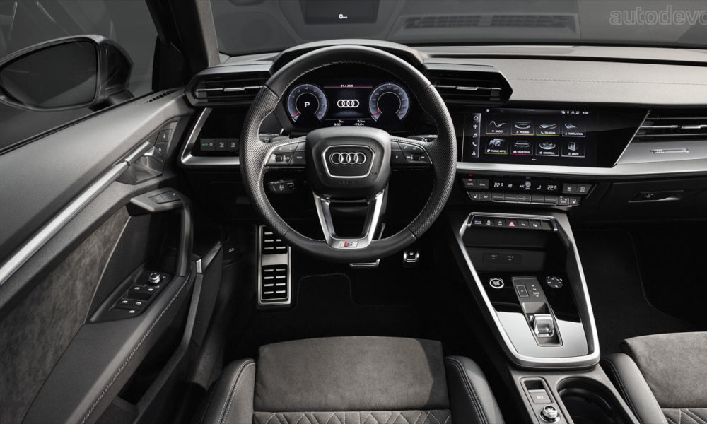2nd-generation-2021-Audi-A3-Sedan_interior_steering_wheel_instrument_cluster