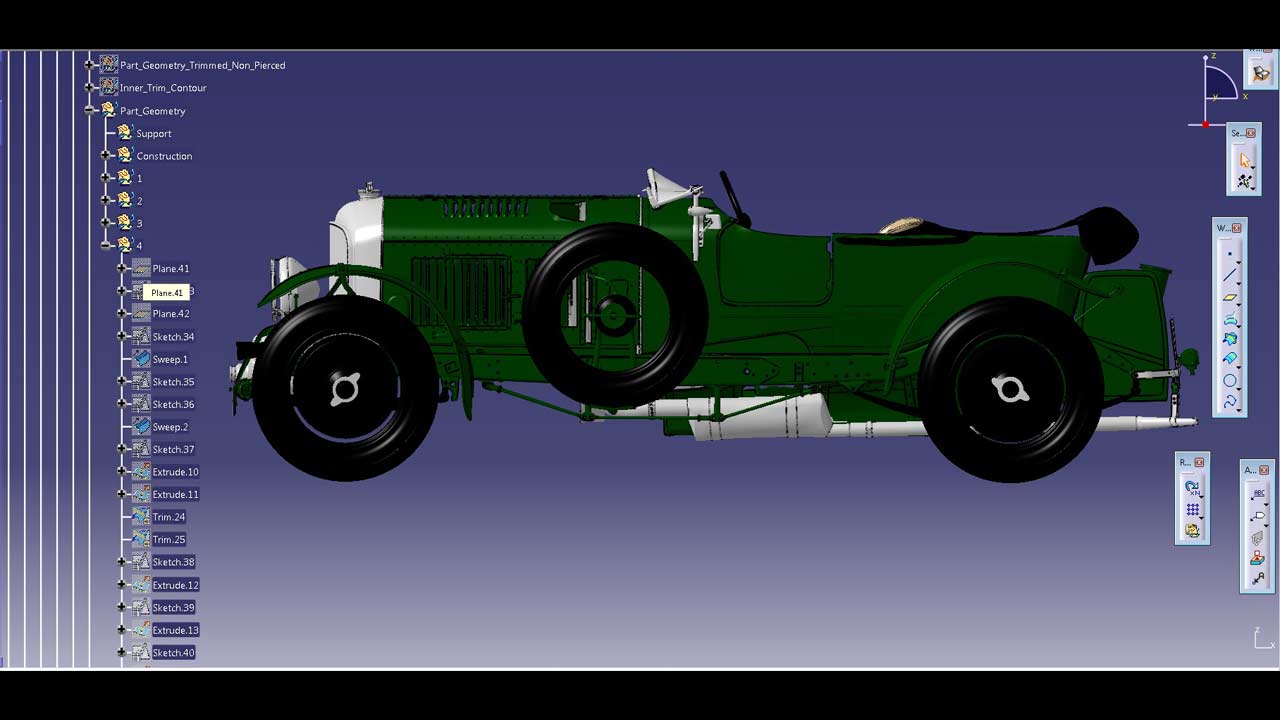 Bentley's-Birkin-Blower-Continuation Series-CAD-model_3
