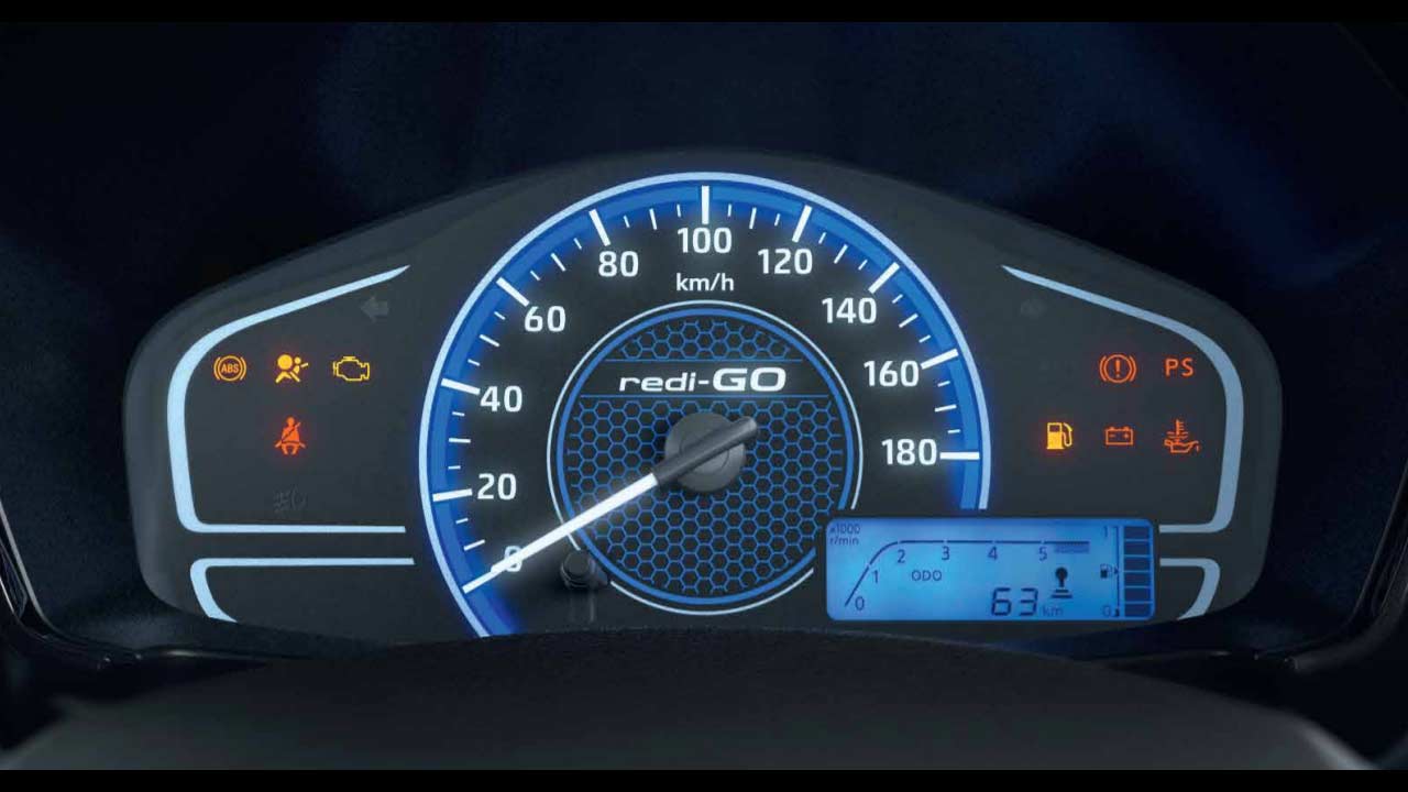 2020-Datsun-redi-Go-facelift_India_interior_instrument_cluster