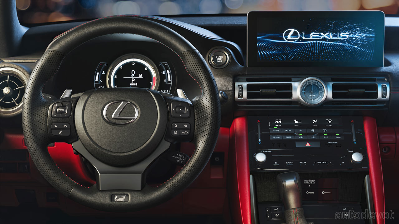2021-Lexus-IS-F-Sport_facelift_interior