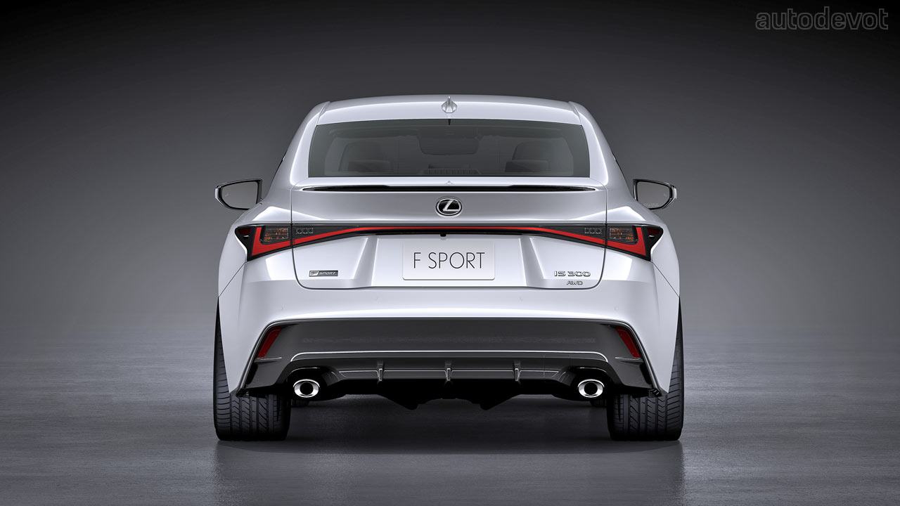 2021-Lexus-IS-F-Sport_facelift_rear