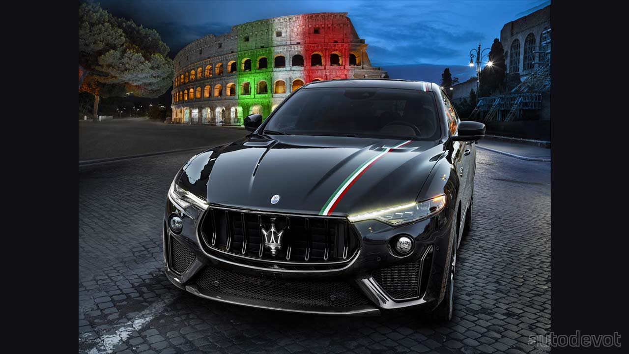 Maserati-Levante-Italian-tricolor-applied-by-hand