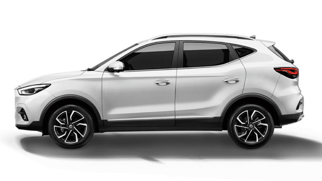 2020-MG-ZS-facelift_Thailand_side