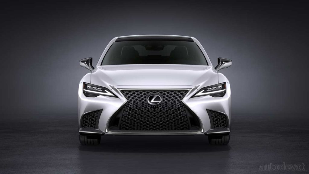 2021-Lexus-LS_facelift-F-Sport_front