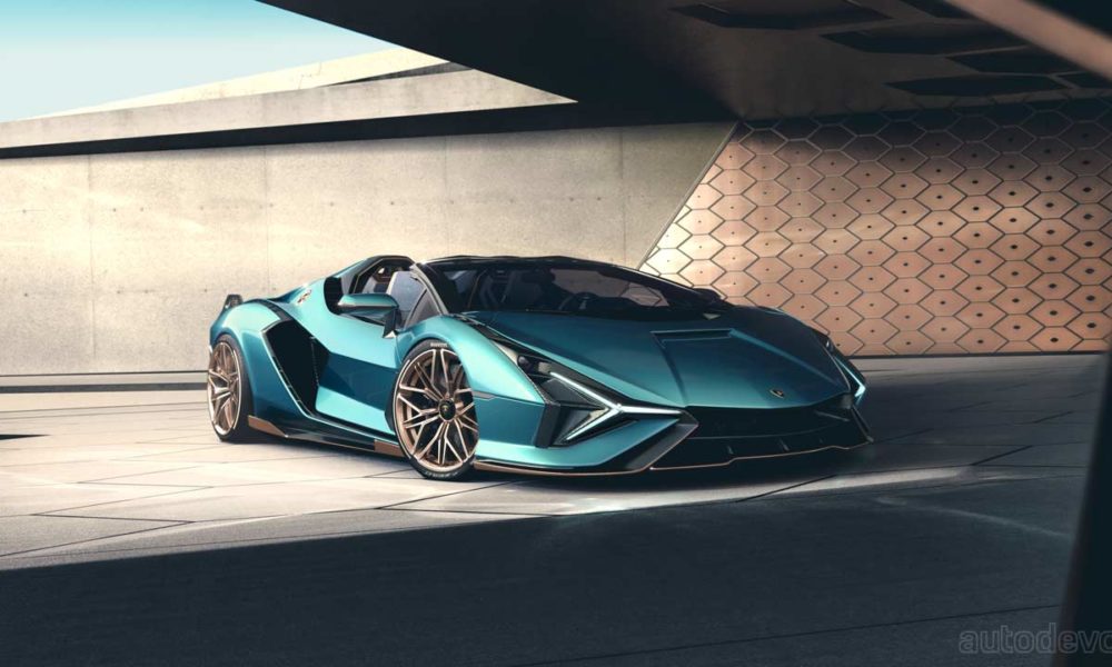 Lamborghini sian roadster