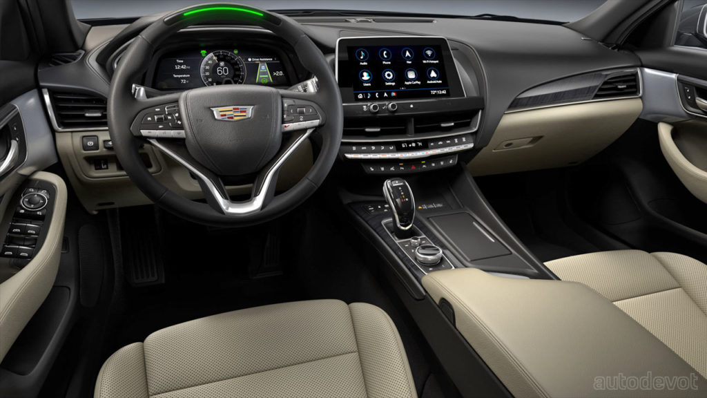 2021-Cadillac-CT5-V-interior-with-Super-Cruise