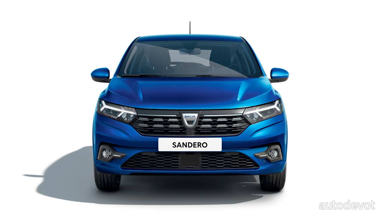 3rd-generation-2021-Dacia-Sandero_front