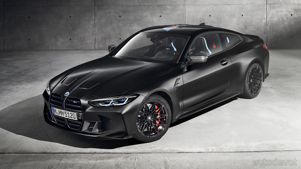 BMW M4 Competition x KITH looks tastefully sinister in Frozen Black ...