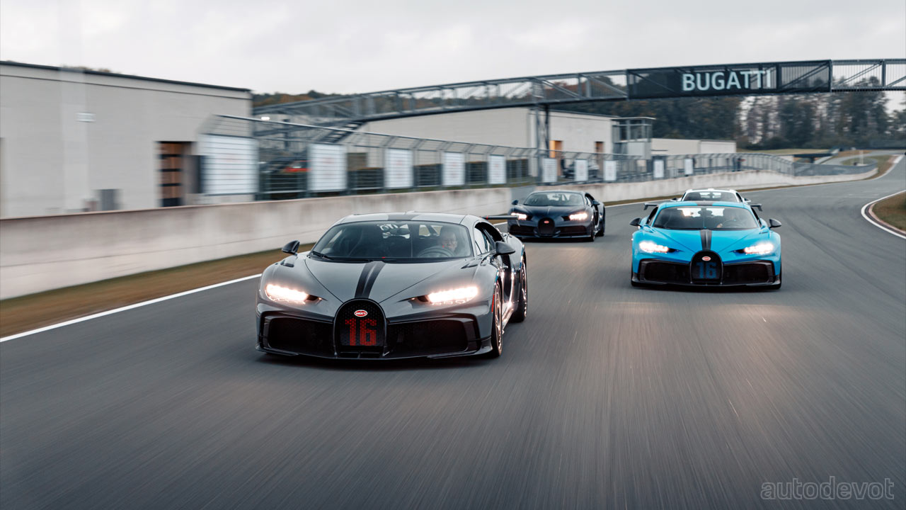 Bugatti-Chiron-Pur-Sport-in-Jet-Grey-Bleu-Agile-White-Black_on_Bilster Berg_race_track