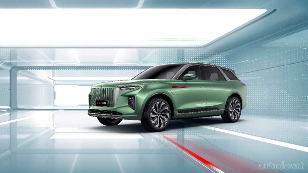 Электромобиль hongqi e hs9