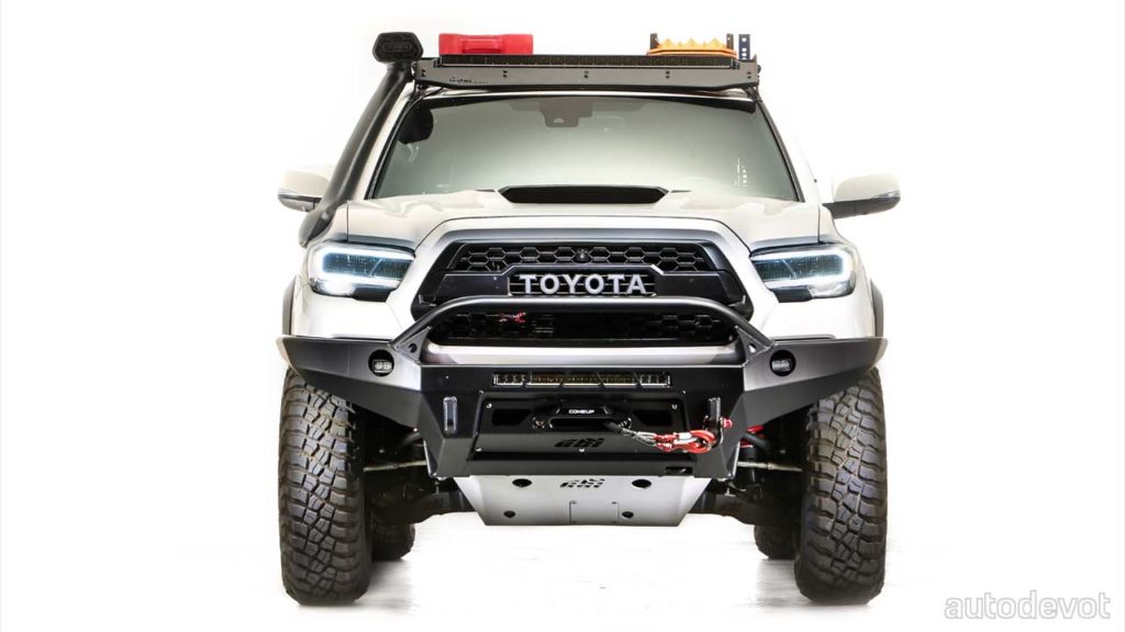 2020-SEMA-4WD-Overland-Ready-Toyota-Tacoma_front