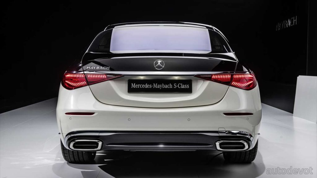 2021-Mercedes-Maybach-S-Class-rear-designo-diamant-white-bright-and-obsidian-black