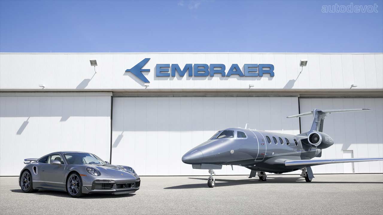 Embraer-Phenom-300E-business-jet-inspired-by-Porsche-911-Turbo-S