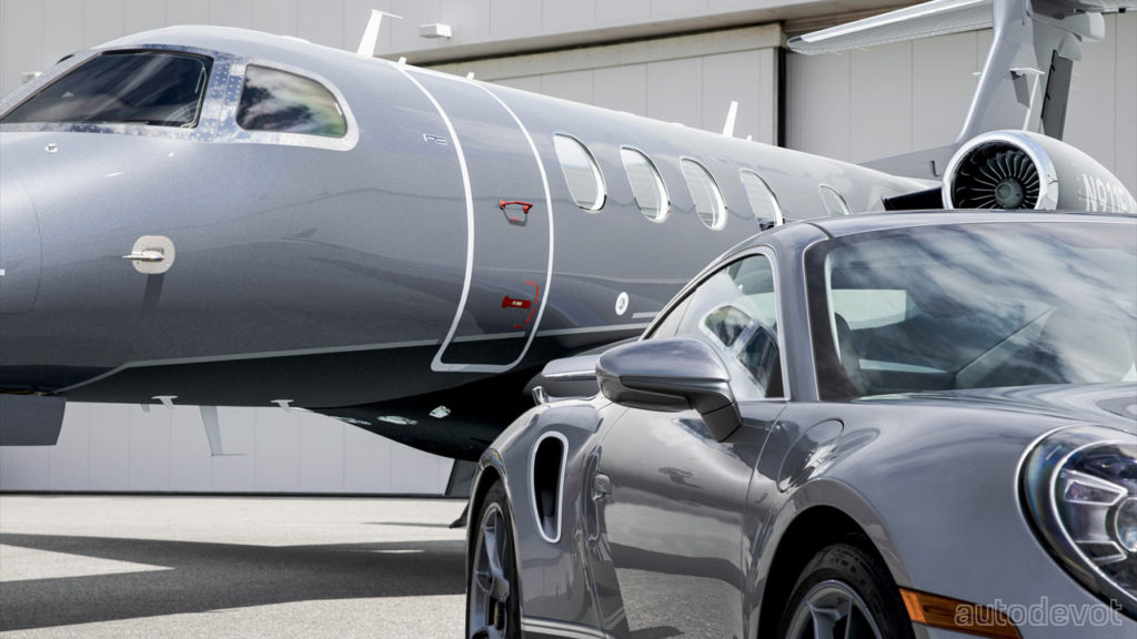 Embraer-Phenom-300E-business-jet-inspired-by-Porsche-911-Turbo-S_4