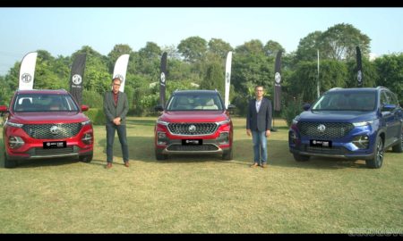 2021-MG-Hector-lineup-with-Rajeev-Chaba
