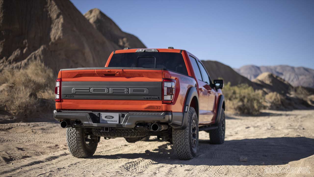2021 Ford F-150 Raptor debuts with more capabilities - Autodevot