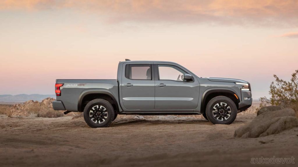 3rd-generation-2022-Nissan-Frontier_side