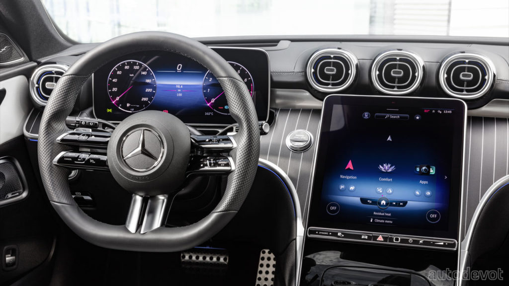 5th-generation-2021-Mercedes-Benz-C-Class_interior_steering_wheel_driver_display